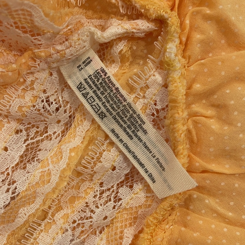 Free People Intimates Voile and Lace Trapeze
Slip Size Small - Picture 7 of 7